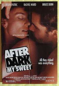 m073 AFTER DARK MY SWEET one-sheet movie poster '90 Jason Patric, Ward