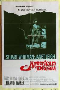m084 AMERICAN DREAM one-sheet movie poster '66 Norman Mailer, Janet Leigh