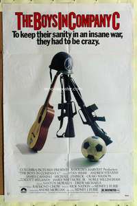 m149 BOYS IN COMPANY C one-sheet movie poster '78 the insane Vietnam War!