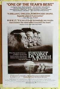 m152 BREAKER MORANT one-sheet movie poster '80 is he Hero or Villain?