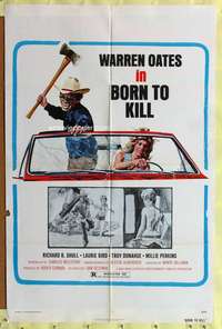 m158 COCKFIGHTER one-sheet movie poster '75 Warren Oates, Born to Kill!
