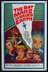 m178 DAY MARS INVADED EARTH one-sheet movie poster '63 Marie Windsor