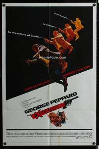 m204 EXECUTIONER one-sheet movie poster '70 George Peppard, Joan Collins