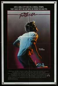 m252 FOOTLOOSE one-sheet movie poster '84 dancin' Kevin Bacon!
