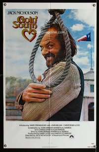 m262 GOIN' SOUTH one-sheet movie poster '78 great Jack Nicholson image!