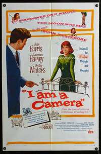 m313 I AM A CAMERA one-sheet movie poster '55 Julie Harris, Laurence Harvey