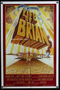 m360 LIFE OF BRIAN one-sheet movie poster '79 Monty Python, John Cleese