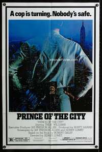 m555 PRINCE OF THE CITY one-sheet movie poster '81 Treat Williams, Orbach