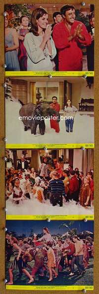 p341 PARTY 4 color vintage movie 8x10 stills '68 Peter Sellers, Blake Edwards