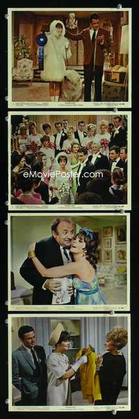 p344 PENELOPE 4 Eng/US color vintage movie 8x10 stills '66 Natalie Wood!