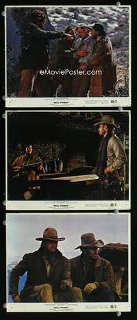 p418 WILL PENNY 3 color vintage movie 8x10 stills '68 Charlton Heston