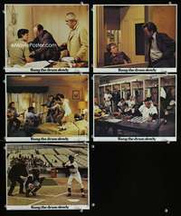 p243 BANG THE DRUM SLOWLY 5 vintage movie color 8x10 mini lobby cards '73
