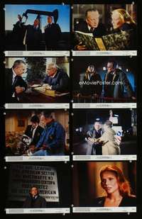 p076 FORMULA 8 vintage movie color 8x10 mini lobby cards '80 Brando, Scott