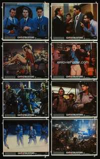 p080 GHOSTBUSTERS 8 vintage movie color 8x10 mini lobby cards '84 Bill Murray