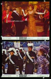 p188 HELLO DOLLY 2 color vintage movie 8x10 stills '70 Streisand
