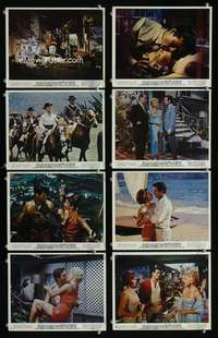p016 LOVE HAS MANY FACES 10 color vintage movie 8x10 stills '65 Lana Turner