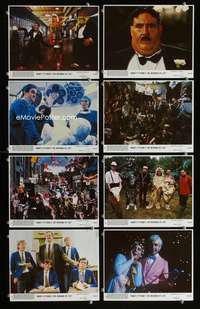p109 MONTY PYTHON'S THE MEANING OF LIFE 8 vintage movie color 8x10 mini lobby cards '83