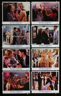 p110 MY BEST FRIEND'S WEDDING 8 vintage movie color 8x10 mini lobby cards '97