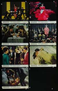 p198 NEW YORK NEW YORK 7 vintage movie color 8x10 mini lobby cards '77 De Niro