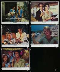 p270 PLAYERS 5 vintage movie color 8x10 mini lobby cards '79 sexy Ali MacGraw!