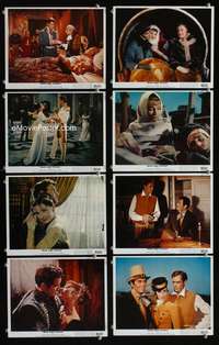 p015 WAR & PEACE 11 color vintage movie 8x10 stills R63 Audrey Hepburn