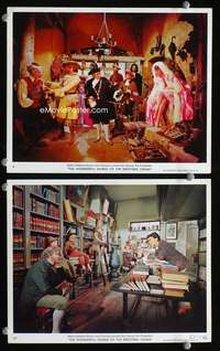 p563 WONDERFUL WORLD OF THE BROTHERS GRIMM 2 color vintage movie 8x10 stills '62