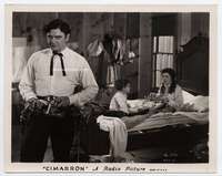 t056 CIMARRON vintage 8x10 movie still '31 Dix & Irene Dunne in bed!