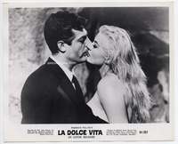 t134 LA DOLCE VITA vintage 8x10 movie still '61 Mastroianni, Anita Ekberg