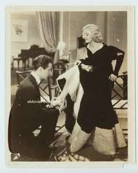 t155 PERSONAL PROPERTY vintage 8x10 movie still '37 Jean Harlow's legs!