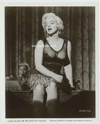 t175 SOME LIKE IT HOT vintage 8x10 movie still '59 sexy Marilyn singing!