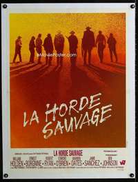 w220 WILD BUNCH linen French 23x32 movie poster '69 Sam Peckinpah
