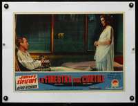 w102 REAR WINDOW linen Italian pbusta movie poster '54 Grace Kelly