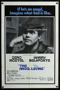 y973 ANGEL LEVINE one-sheet movie poster '70 Harry Belafonte, Zero Mostel