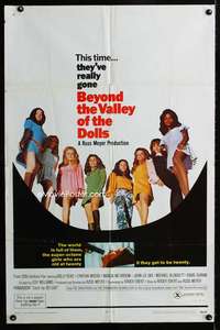 y915 BEYOND THE VALLEY OF THE DOLLS one-sheet movie poster '70 Russ Meyer