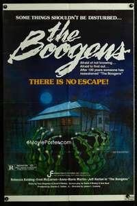 y857 BOOGENS one-sheet movie poster '81 some things shouldn't be disturbed!