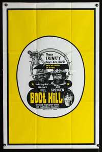 y856 BOOT HILL one-sheet movie poster '69 Terence Hill, Bud Spencer