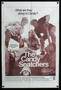 y824 CANDY SNATCHERS one-sheet movie poster '73 Tiffany Bolling kidnapped!
