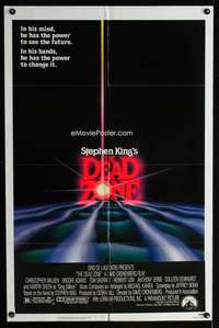 y735 DEAD ZONE one-sheet movie poster '83 David Cronenberg, Stephen King