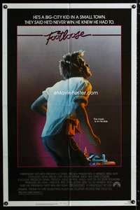 y674 FOOTLOOSE one-sheet movie poster '84 dancing Kevin Bacon!