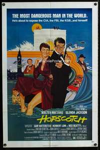 y632 HOPSCOTCH one-sheet movie poster '80 Walter Matthau, Glenda Jackson