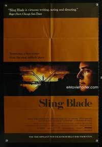 y271 SLING BLADE one-sheet movie poster '96 Billy Bob Thornton, Yoakum