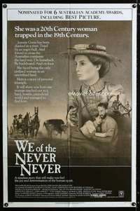 y030 WE OF THE NEVER NEVER one-sheet movie poster '83 Angela Punch McGregor