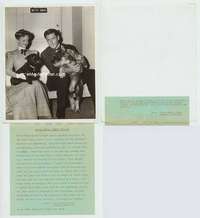 z217 SISTERS vintage candid 8x10 movie still '38 Errol Flynn, Bette Davis