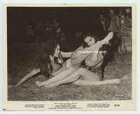 z091 FROM RUSSIA WITH LOVE vintage 8x10 movie still '64 wacky catfight!