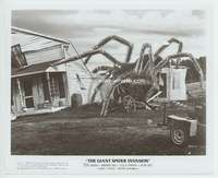 z095 GIANT SPIDER INVASION vintage 8x10 movie still '75 it destroys house!