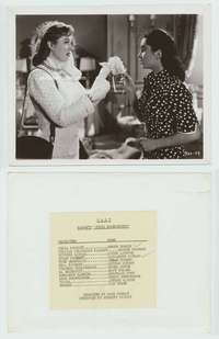 z134 JULIA MISBEHAVES vintage 8x10 movie still '48 Greer Garson, Liz Taylor