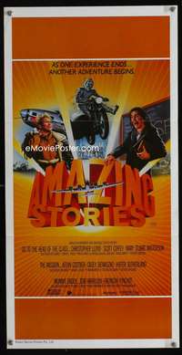 a431 AMAZING STORIES Aust daybill movie poster '87 Steven Spielberg
