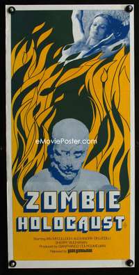 a947 ZOMBIE HOLOCAUST Aust daybill movie poster '80 Italian horror!