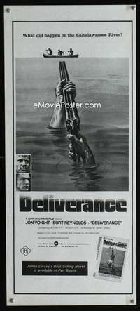 a533 DELIVERANCE Aust daybill movie poster R70s Jon Voight, Reynolds