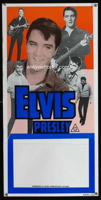 a555 ELVIS PRESLEY STOCK Aust daybill movie poster 1980s six images!